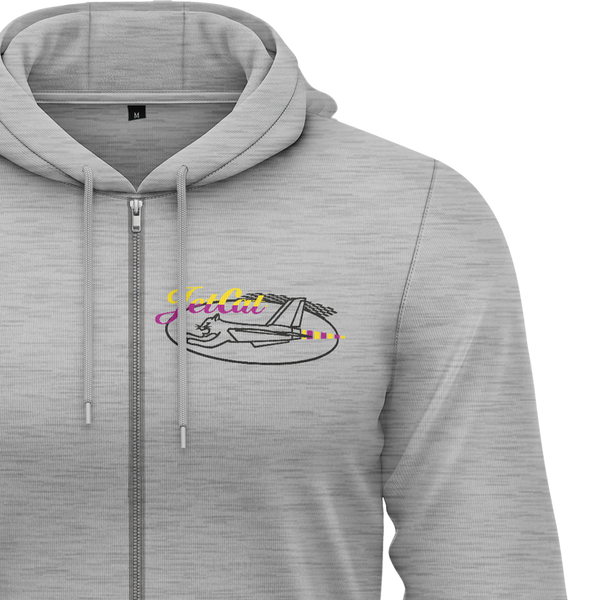 JetCat Logo Zip-Hoodie (B) Zip Hoodie RC-WEAR