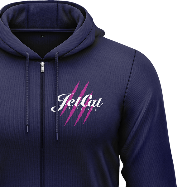 JetCat Scratches Zip-Hoodie (B) Zip Hoodie RC-WEAR