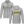 JetCat Scratches Zip-Hoodie (B) Zip Hoodie RC-WEAR Grey-Black S