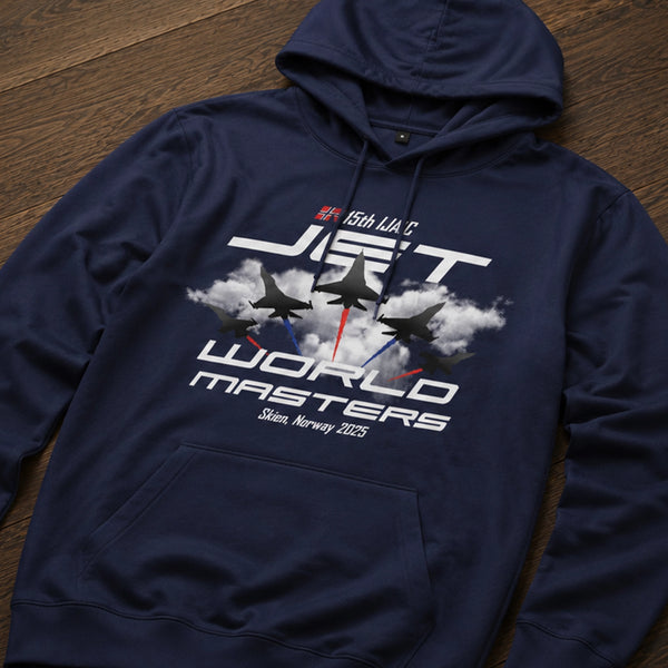 Jet World Cup 2025 Norway - Official Hoodie OUTLET (Navy)