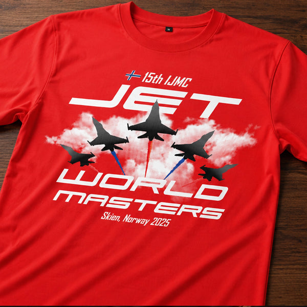 Jet World Cup 2025 Norway - Official Shirt OUTLET (Red)