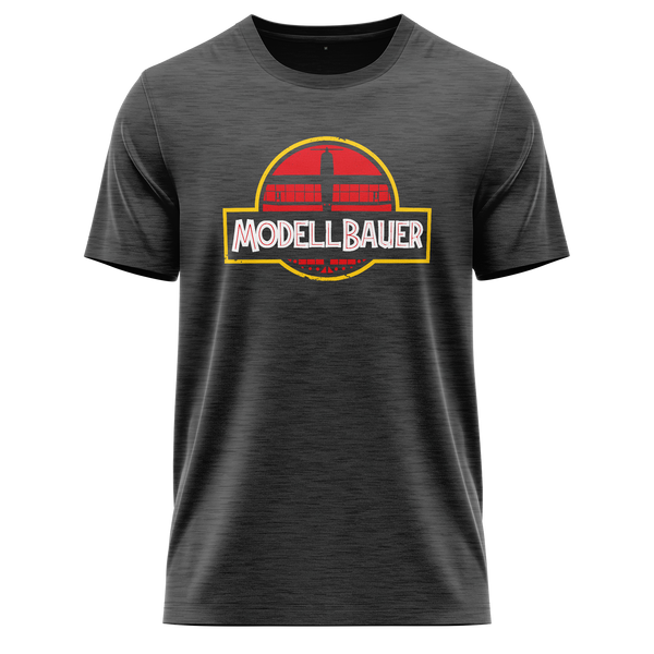 Jurassic Modellbauer Park Shirt Shirt RC-WEAR Anthracite-Red XS