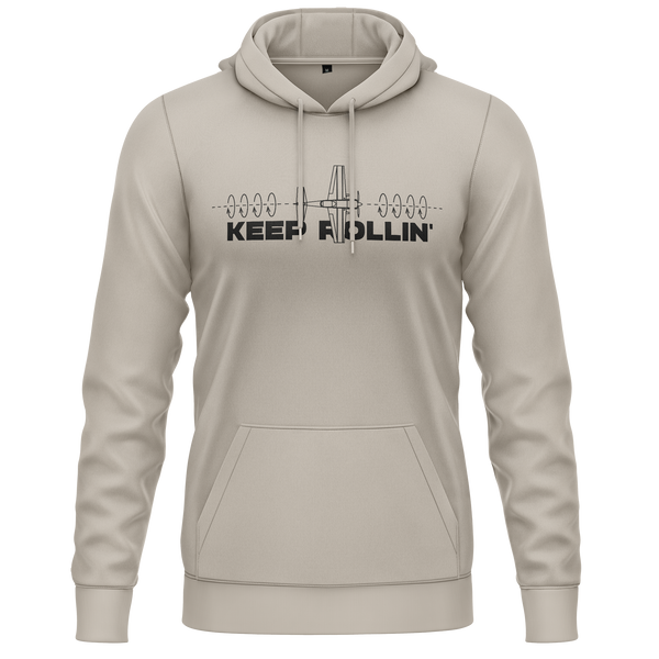 Keep Rollin' 3D Plane Hoodie