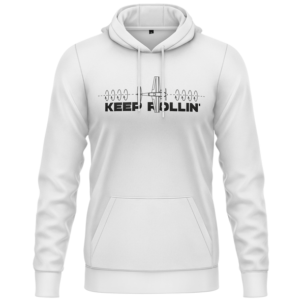 Keep Rollin' 3D Plane Hoodie