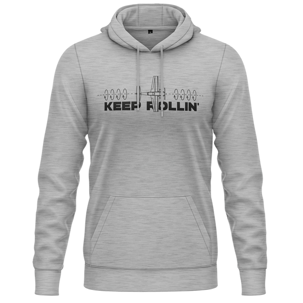 Keep Rollin' 3D Plane Hoodie