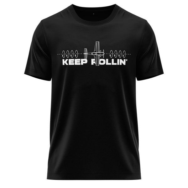Keep Rollin' 3D Plane Shirt