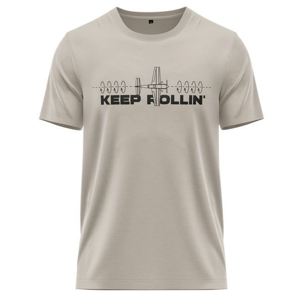 Keep Rollin' 3D Plane Shirt