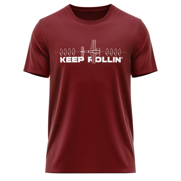 Keep Rollin' 3D Plane Shirt
