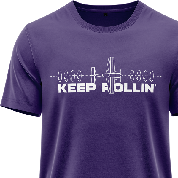 Keep Rollin' 3D Plane Shirt