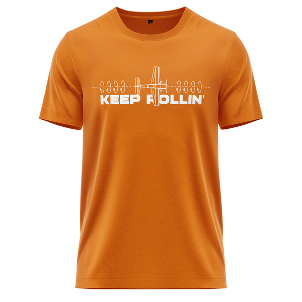Keep Rollin' 3D Plane Shirt