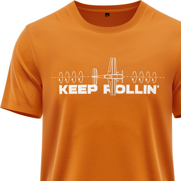 Keep Rollin' 3D Plane Shirt