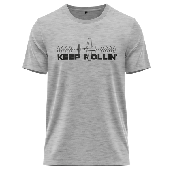 Keep Rollin' 3D Plane Shirt