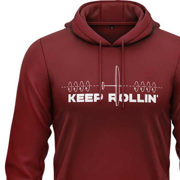 Keep Rollin' Glider Hoodie