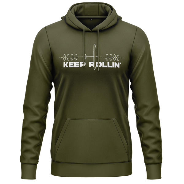 Keep Rollin' Glider Hoodie