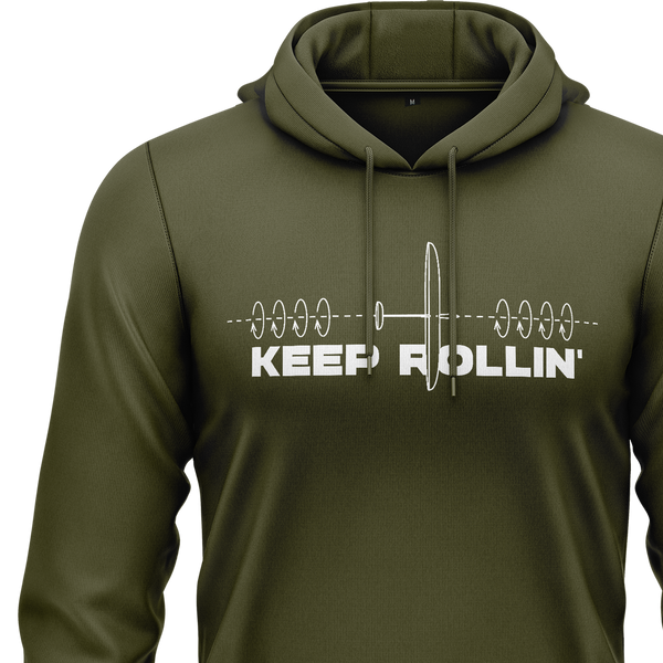 Keep Rollin' Glider Hoodie