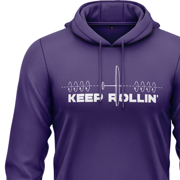 Keep Rollin' Glider Hoodie