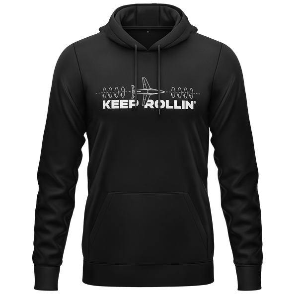 Keep Rollin' Jet Hoodie
