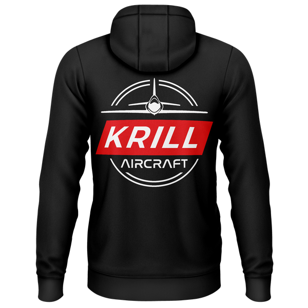 Krill Aircraft Badge Zip Hoodie