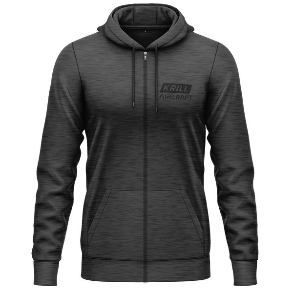 Krill Aircraft Badge Zip Hoodie