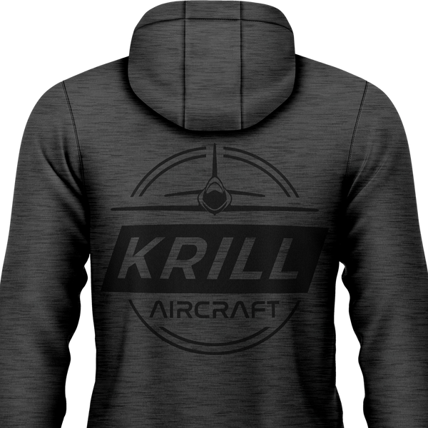 Krill Aircraft Badge Zip Hoodie