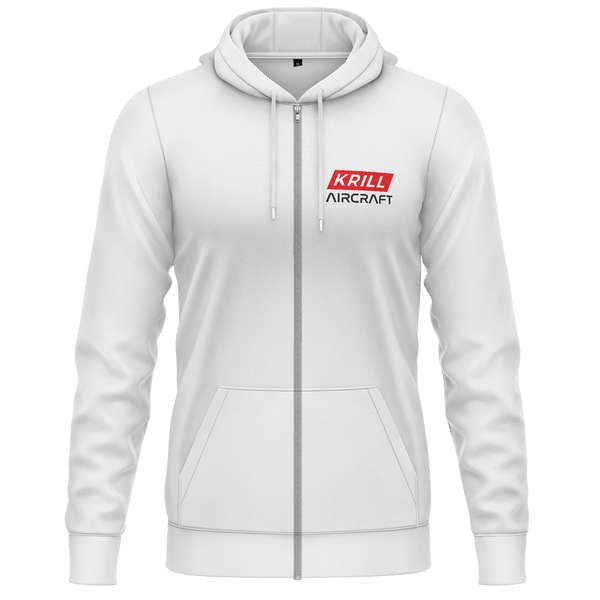 Krill Aircraft Badge Zip Hoodie