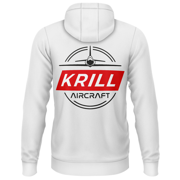 Krill Aircraft Badge Zip Hoodie