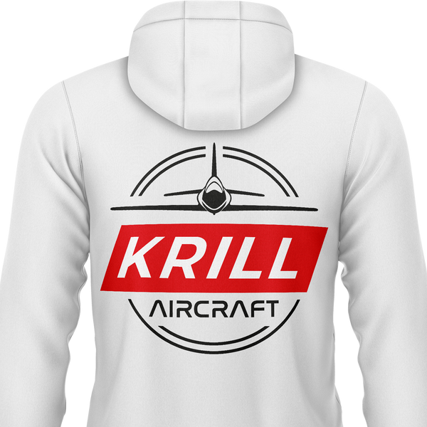 Krill Aircraft Badge Zip Hoodie