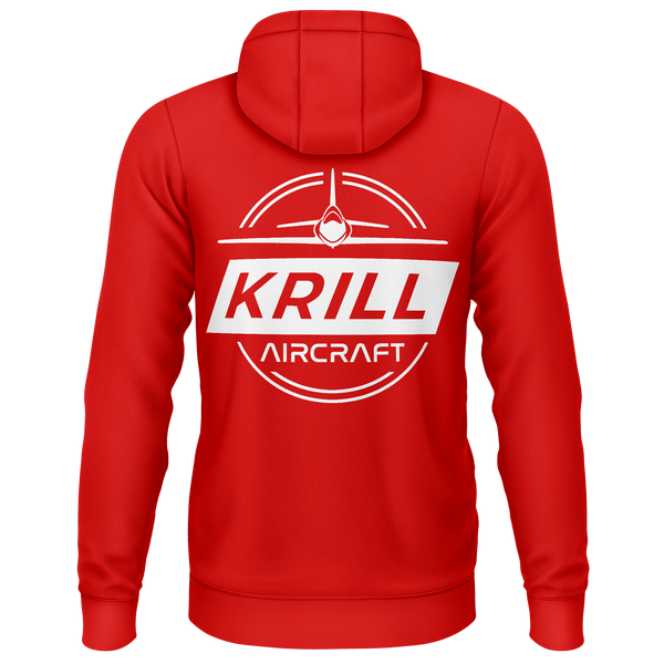 Krill Aircraft Badge Zip Hoodie