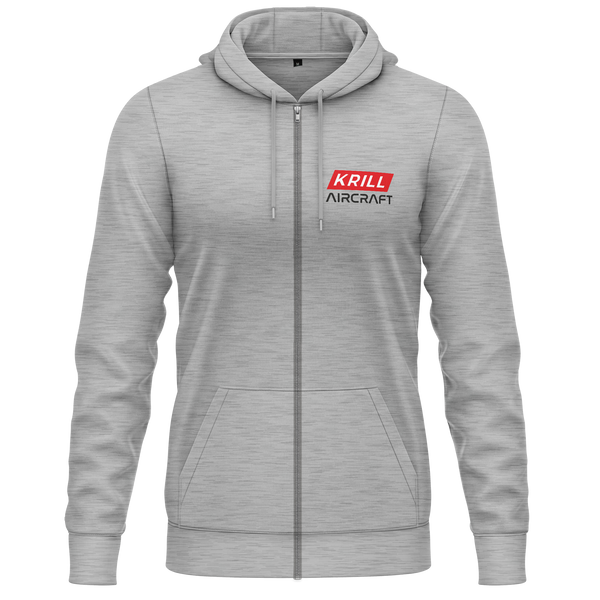 Krill Aircraft Badge Zip Hoodie