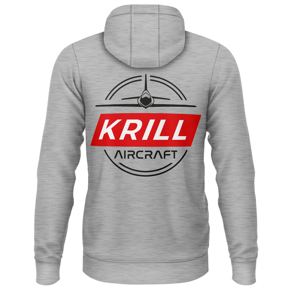 Krill Aircraft Badge Zip Hoodie