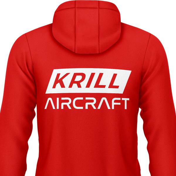 Krill Aircraft Logo Zip-Hoodie (B) Zip Hoodie RC-WEAR