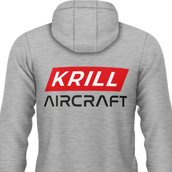 Krill Aircraft Logo Zip-Hoodie (B) Zip Hoodie RC-WEAR
