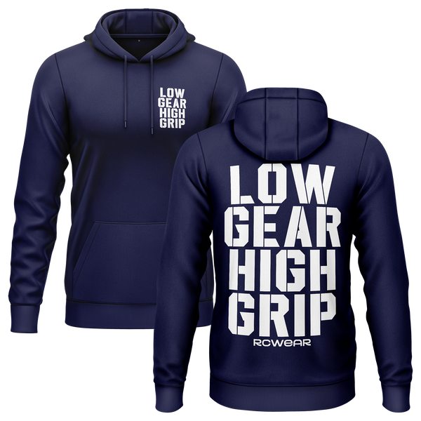 Low Gear High Grip Hoodie Hoodie RC-WEAR Navy-White XS