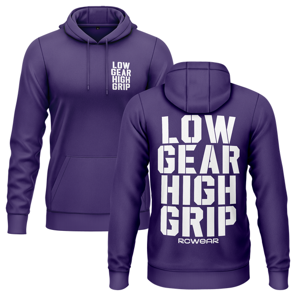 Low Gear High Grip Hoodie Hoodie RC-WEAR Violet-White XS