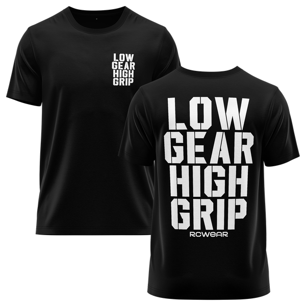 Low Gear High Grip Shirt Shirt RC-WEAR Black-White XS