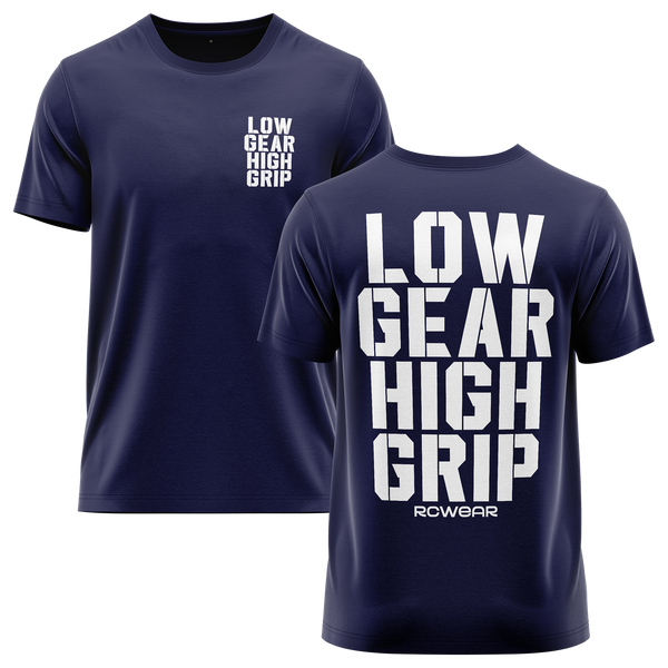 Low Gear High Grip Shirt Shirt RC-WEAR Navy-White XS