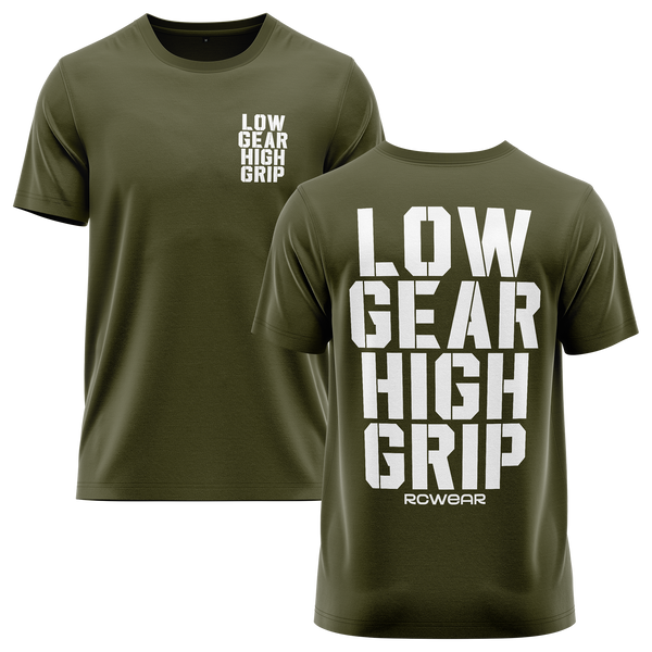 Low Gear High Grip Shirt Shirt RC-WEAR Army-White XS