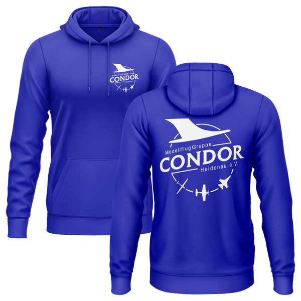 MFG Condor Heidenau Hoodie (B) Hoodie RC-WEAR Blue-White XS