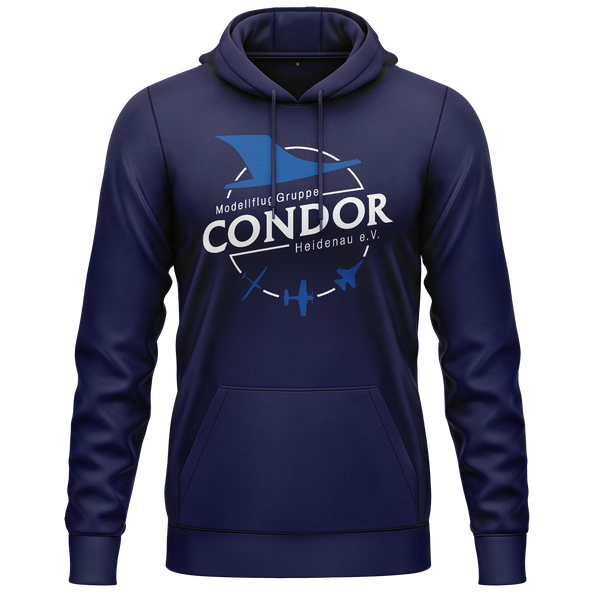 MFG Condor Heidenau Hoodie (C) Hoodie RC-WEAR Navy-White XS