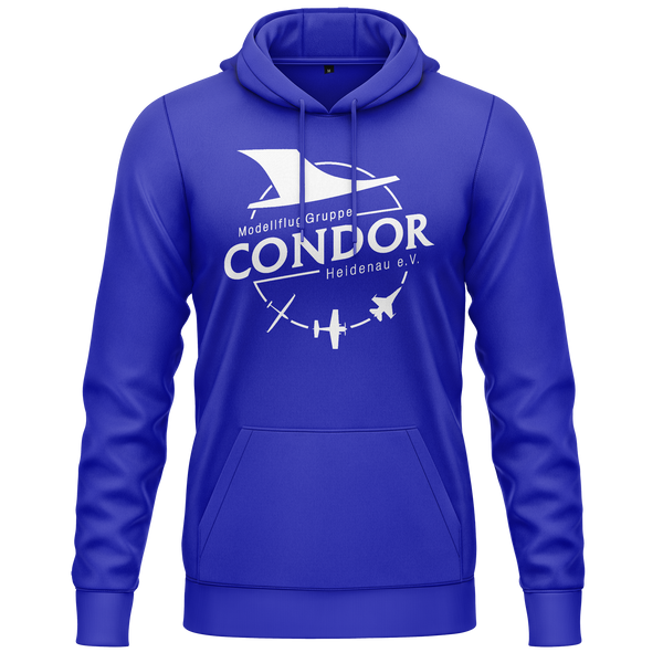 MFG Condor Heidenau Hoodie (C) Hoodie RC-WEAR Blue-White XS