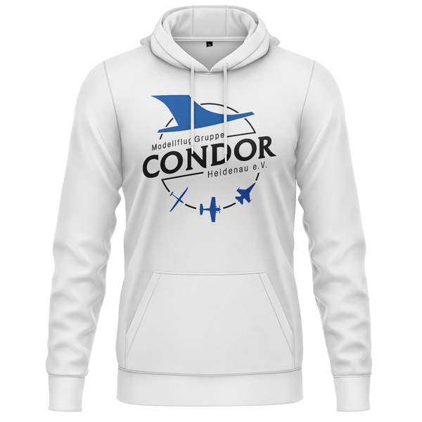 MFG Condor Heidenau Hoodie (C) Hoodie RC-WEAR White-Black XS