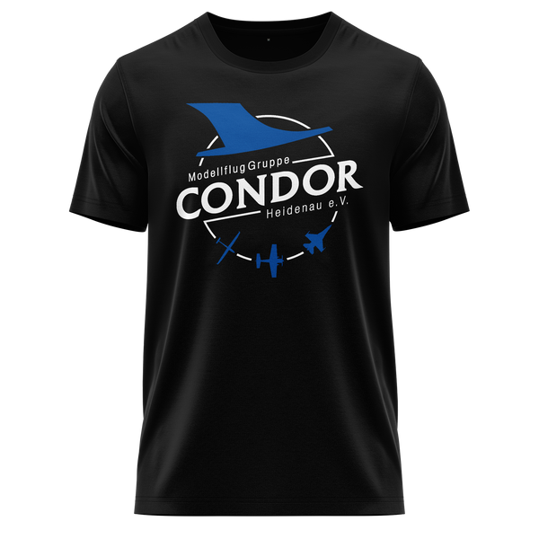 MFG Condor Heidenau Shirt (C) Shirt RC-WEAR Black-White XS