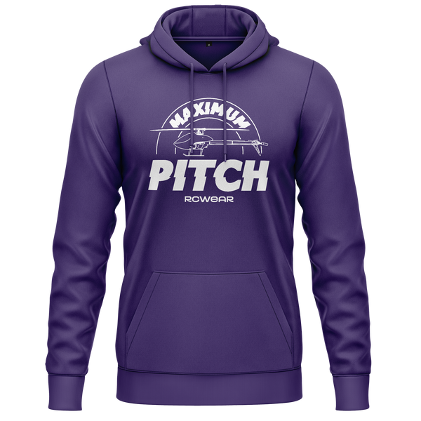 Maximum Pitch Hoodie Hoodie RC-WEAR Violet-White XS