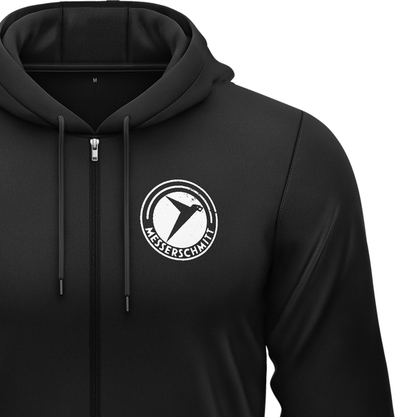 Messerschmitt Logo Zip-Hoodie (B) Zip Hoodie RC-WEAR