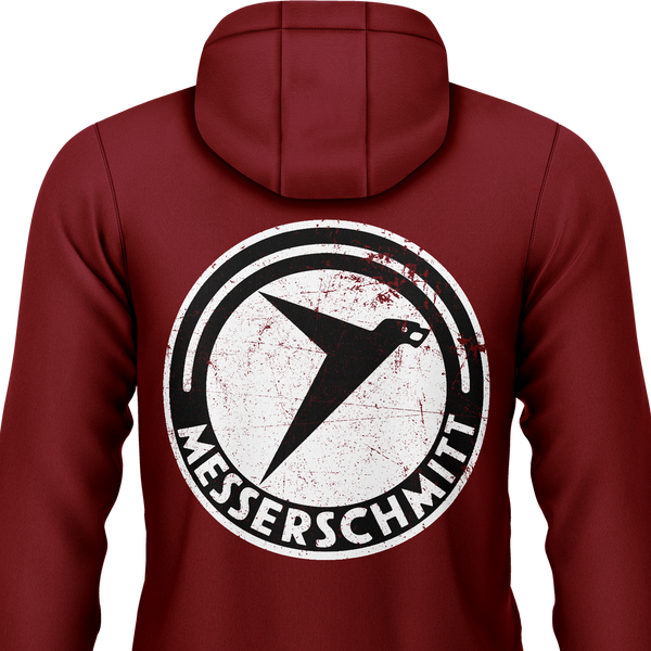 Messerschmitt Logo Zip-Hoodie (B) Zip Hoodie RC-WEAR