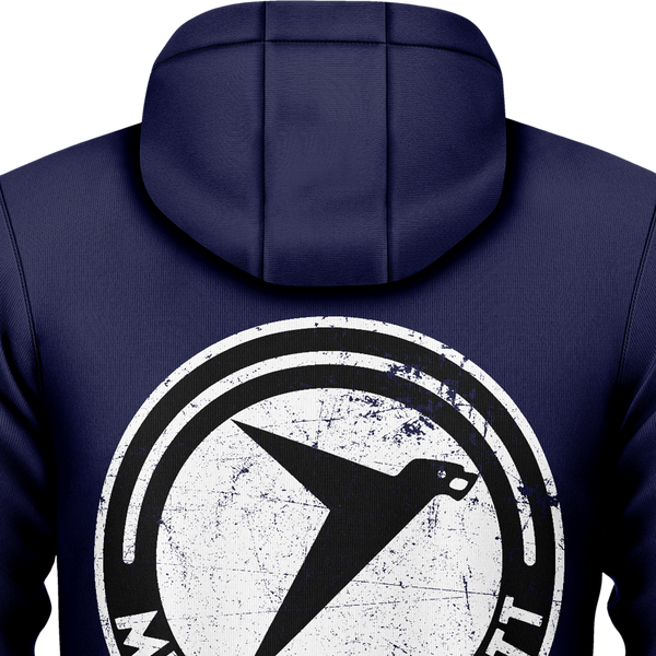 Messerschmitt Logo Zip-Hoodie (B) Zip Hoodie RC-WEAR