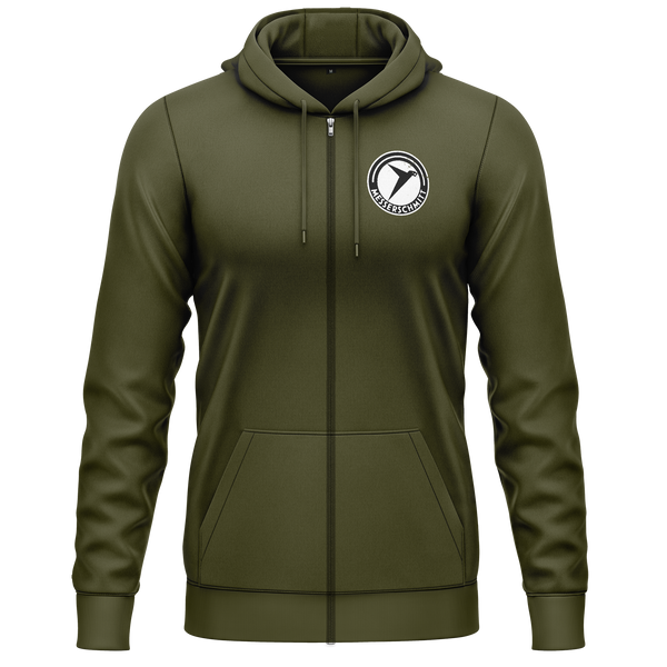 Messerschmitt Logo Zip-Hoodie (B) Zip Hoodie RC-WEAR