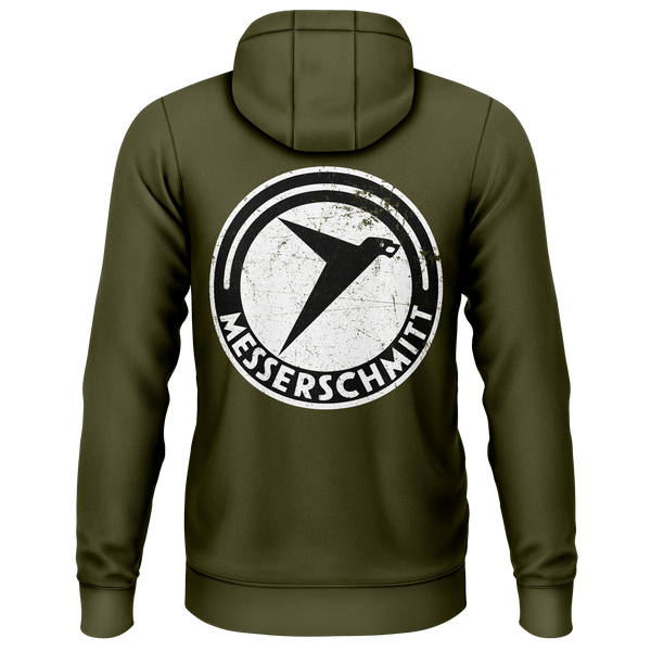 Messerschmitt Logo Zip-Hoodie (B) Zip Hoodie RC-WEAR