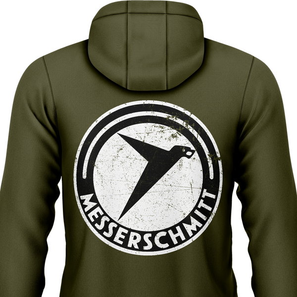 Messerschmitt Logo Zip-Hoodie (B) Zip Hoodie RC-WEAR