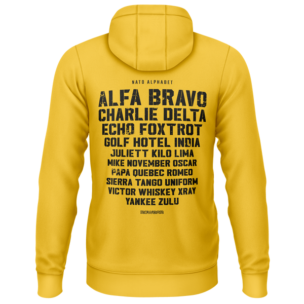 NATO/ICAO Alphabet Hoodie (B)